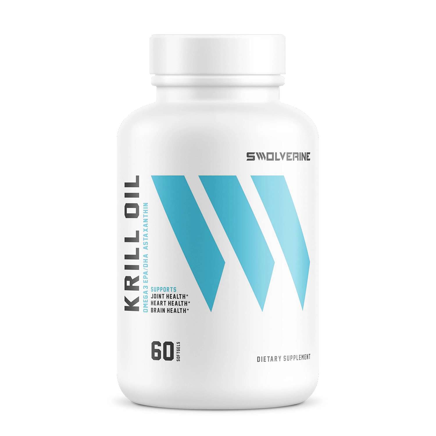 Krill Oil 500 mg - 60 Softgels (60 Servings)